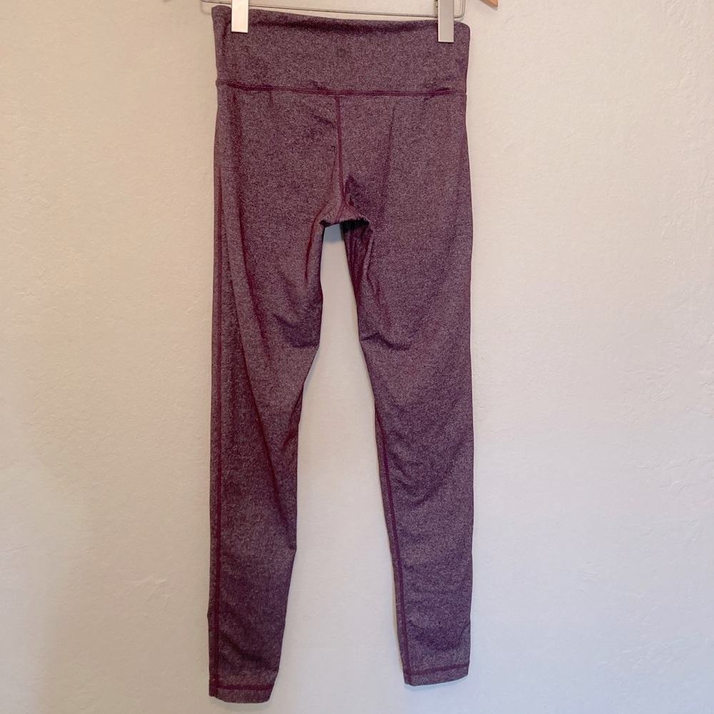 Purple Yoga Workout Leggings